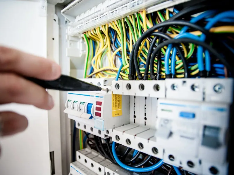 Elektrik panosu kablolama ve sigorta bağlantıları